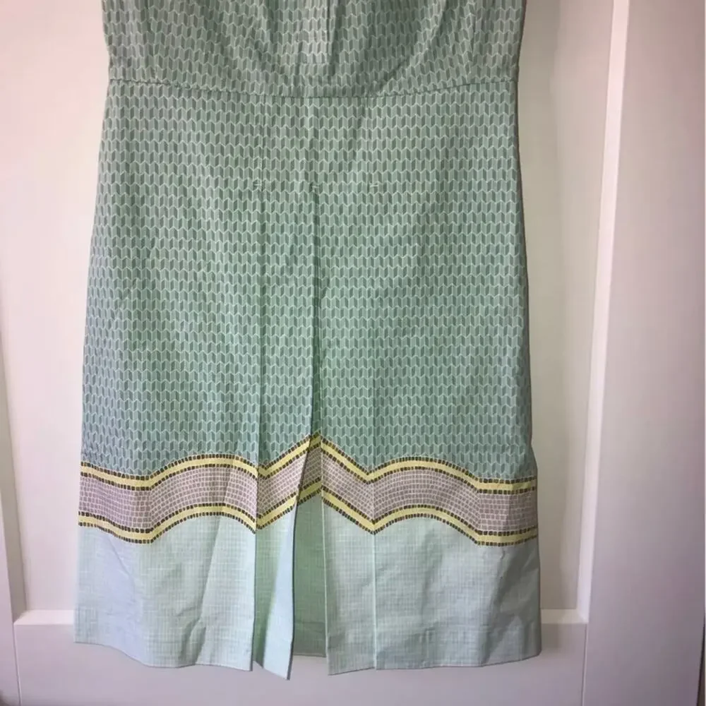 New tory burch shore green Dress 2 Short sleeve button top shirt dress